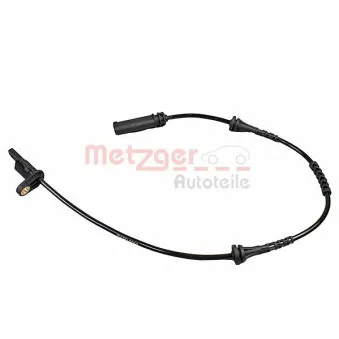 Capteur, vitesse de roue METZGER 09001221