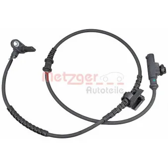Capteur, vitesse de roue METZGER 09001233