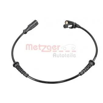 Capteur, vitesse de roue METZGER 09001250