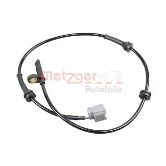 Capteur, vitesse de roue METZGER 09001251