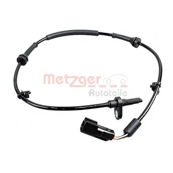 Capteur, vitesse de roue METZGER 09001273
