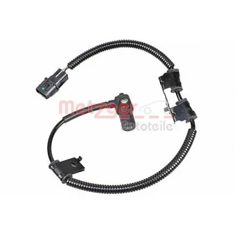 Capteur, vitesse de roue METZGER 09001274