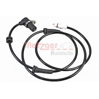 Capteur, vitesse de roue METZGER 09001281