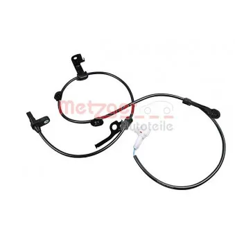 Capteur, vitesse de roue METZGER 09001283