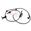 Capteur, vitesse de roue METZGER 09001284 - Visuel 1