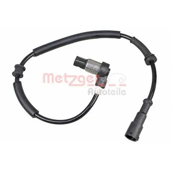 Capteur, vitesse de roue METZGER 09001287