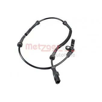 Capteur, vitesse de roue METZGER 09001291