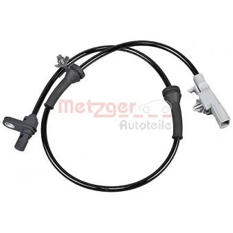 Capteur, vitesse de roue METZGER 09001294