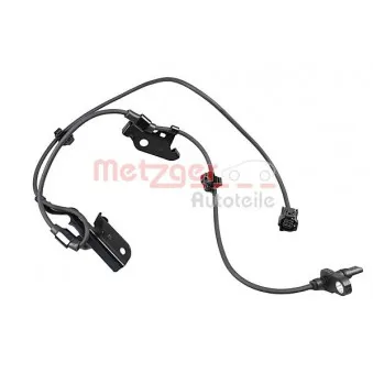 Capteur, vitesse de roue METZGER 09001297