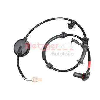 Capteur, vitesse de roue METZGER 09001303