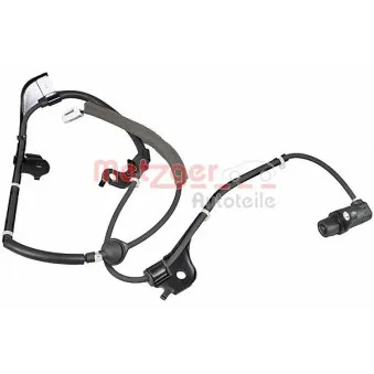 Capteur, vitesse de roue METZGER 09001322