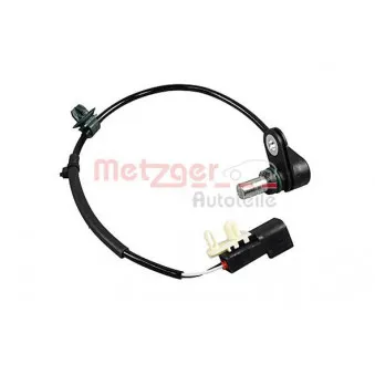 Capteur, vitesse de roue METZGER 09001328