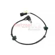 Capteur, vitesse de roue METZGER 09001329 - Visuel 1