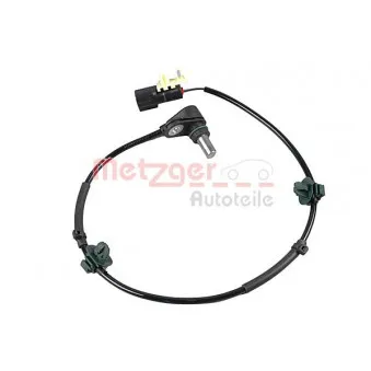Capteur, vitesse de roue METZGER 09001329