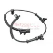 Capteur, vitesse de roue METZGER 09001332 - Visuel 1