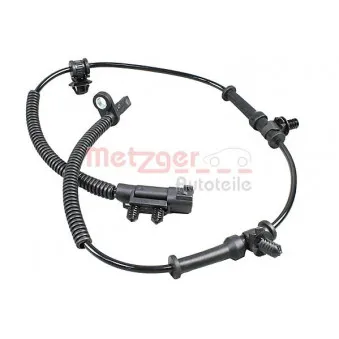 Capteur, vitesse de roue METZGER 09001332