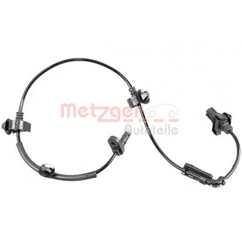 Capteur, vitesse de roue METZGER 09001341