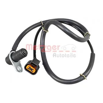 Capteur, vitesse de roue METZGER 09001343