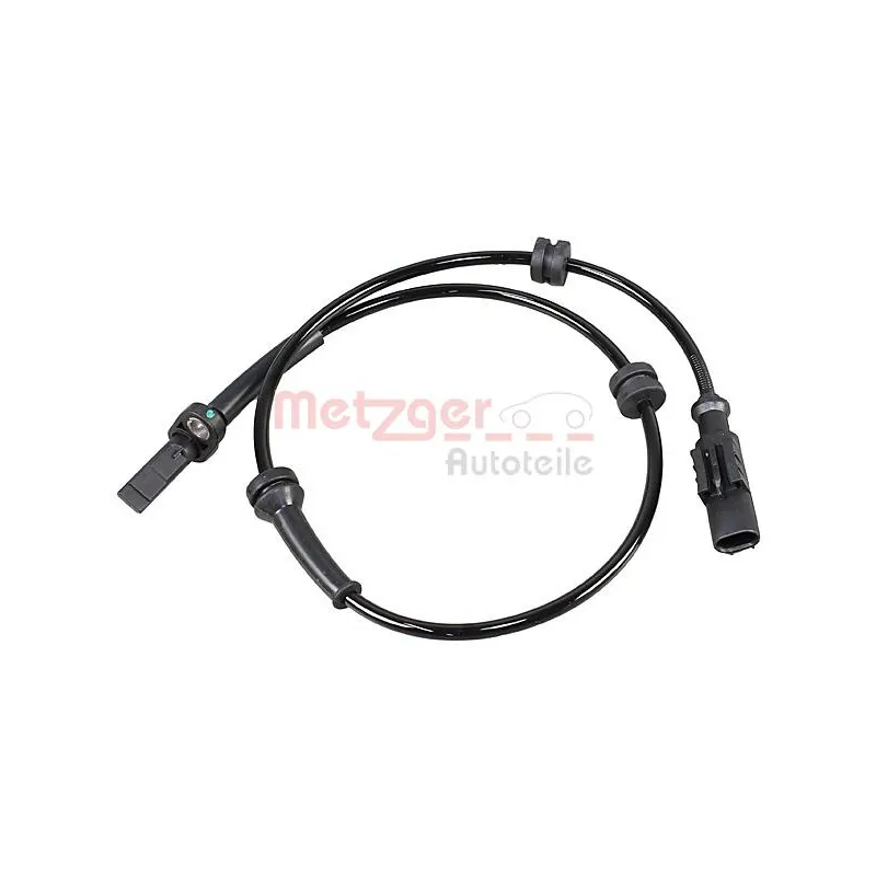 Capteur, vitesse de roue METZGER 09001344