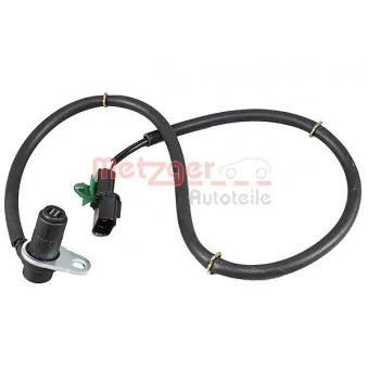 Capteur, vitesse de roue METZGER 09001348