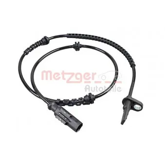 Capteur, vitesse de roue METZGER 09001349