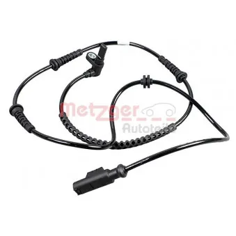 Capteur, vitesse de roue METZGER 09001351