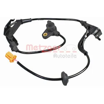 Capteur, vitesse de roue METZGER 09001358