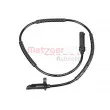 Capteur, vitesse de roue METZGER 09001364 - Visuel 1