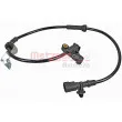Capteur, vitesse de roue METZGER 09001372 - Visuel 1
