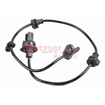 Capteur, vitesse de roue METZGER 09001375