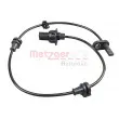 Capteur, vitesse de roue METZGER 09001376 - Visuel 1