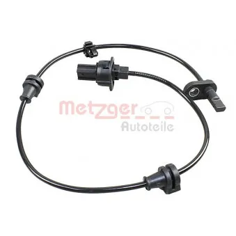 Capteur, vitesse de roue METZGER 09001376