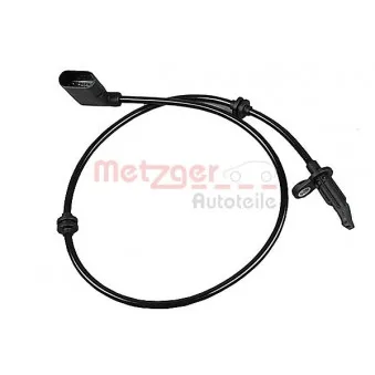 Capteur, vitesse de roue METZGER 09001379