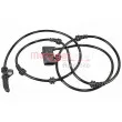 Capteur, vitesse de roue METZGER 09001381 - Visuel 1