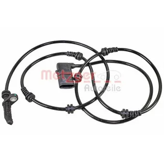 Capteur, vitesse de roue METZGER 09001381