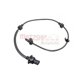 Capteur, vitesse de roue METZGER 09001387