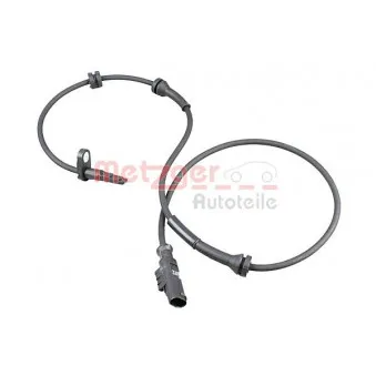 Capteur, vitesse de roue METZGER 09001393