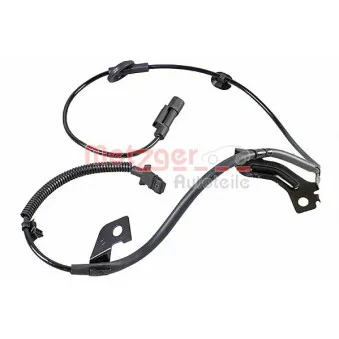 Capteur, vitesse de roue METZGER 09001395