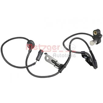 Capteur, vitesse de roue METZGER 09001396