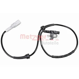 Capteur, vitesse de roue METZGER 09001398