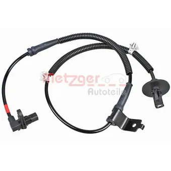 Capteur, vitesse de roue METZGER 09001400