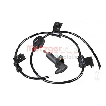 Capteur, vitesse de roue METZGER 09001404