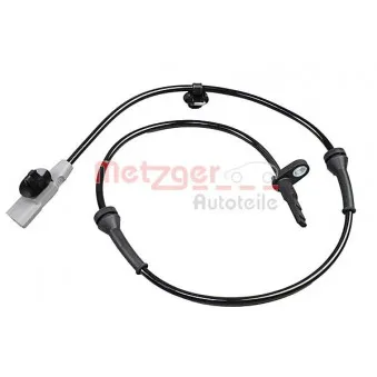 Capteur, vitesse de roue METZGER 09001406