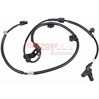 Capteur, vitesse de roue METZGER 09001422
