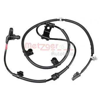 Capteur, vitesse de roue METZGER 09001423