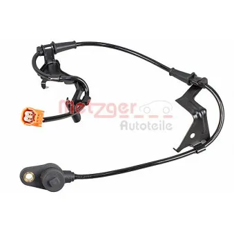 Capteur, vitesse de roue METZGER 09001424