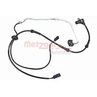 Capteur, vitesse de roue METZGER 09001429