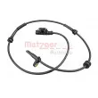 Capteur, vitesse de roue METZGER 09001430 - Visuel 1