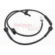 Capteur, vitesse de roue METZGER 09001431 - Visuel 1