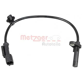 Capteur, vitesse de roue METZGER 09001432